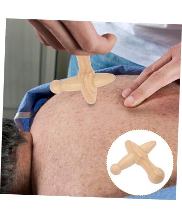 Biudeco Thai Wooden Foot Massage Device - Self-Massage Hook & Trigger Point Tool for Neck & Body Relief - Buy Online on GoSupps.com