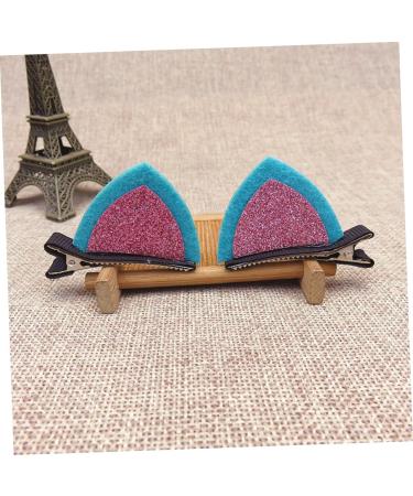Beaupretty Accessories glitter hair clips hair barrettes for girls hair clips for kids little girl hair clips kids hair accessories hair accessories for kids sequins cat ear clip girl Kids - Buy Online on GoSupps.com