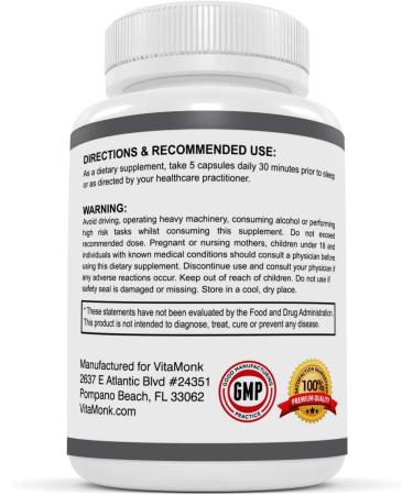 VitaMonk Relaxeril All-Natural Muscle Relaxer Supplement - Muscle Relaxing Formula - Buy Online on GoSupps.com