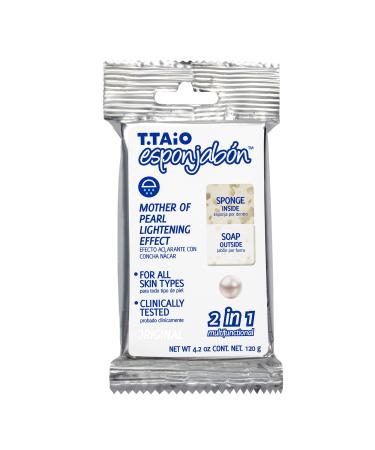T. Taio Mother Of Pearl Soap-Sponge 4.2 oz (120 g)