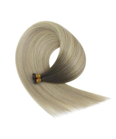 Buy Youngsee Genius Weft Balayage Real Hair Extensions 60cm - Brown/Blonde Tresses #4/7/80 | Virgin Remy 25g for Luxurious Volume - Buy Online on GoSupps.com