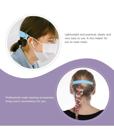 Minkissy 20-Pack Stretching Buckle for Mask Ear Gripes - Elastic Hook Extension Strap for Comfort & Protection - Anti-Strangulation Solution for Facial Covers - Buy Online on GoSupps.com
