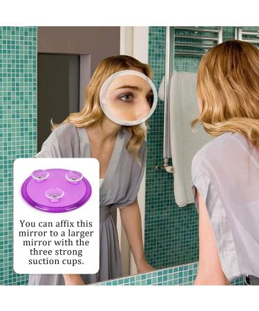 B Beauty Planet 6-Inch 20X Magnifying Mirror with Suction Cups for Makeup Application, Tweezing, Blackhead & Blemish Removal - Buy Online on GoSupps.com