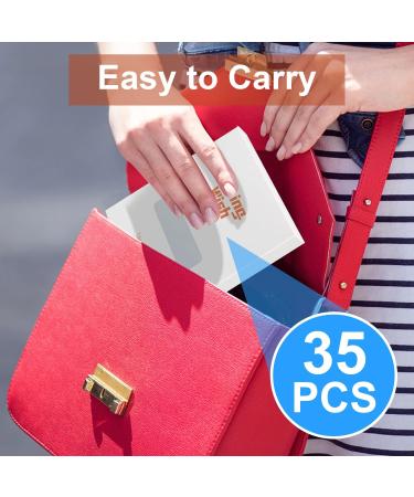 Wish Personal Disposal Bags 35 Pcs - Sanitary Napkin Disposal Bags for Tampons, Pads, Panty Liners - Spill-Proof Portable Feminine Hygiene Disposal Bag - Buy Online on GoSupps.com
