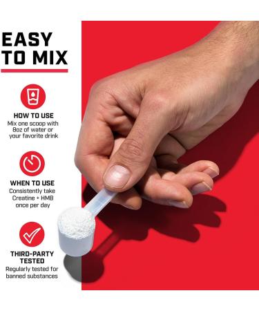 GNC Pro Performance Creatine Monohydrate + HMB Strength and Muscle Building Fuel with 5G of Creatine Monohydrate and 3g of MyHMB (30 Servings) - Buy Online on GoSupps.com