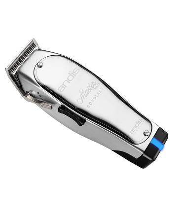 Andis 12470 Professional Master Trimmer - Corded/Cordless Adjustable Blade Clipper for Hair & Beard, Chrome/Silver - 5pc Set - Buy Online on GoSupps.com