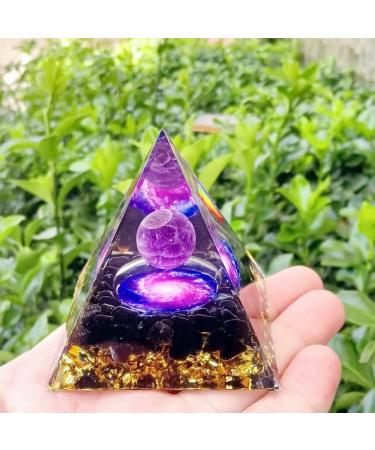 Ycyingcheng Healing Crystals Tower Energy Quartz Pyramid - 6cm | Positive Energy Generator for Meditation, Chakra Balance & Protection - Buy Online on GoSupps.com