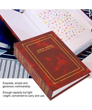 Nail Stickers Collection Albums Nail Stickers Storage Albums Retro Style Generous Workmanship Light Weight for Home Manicure Store(red) - Buy Online on GoSupps.com