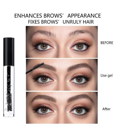 Clear Eyebrow Setting Gel 2PCS - Long Lasting, Waterproof, Sweat-Proof Brow Styling Gel for Makeup | Brows Styling Repair Liquid - Buy Online on GoSupps.com