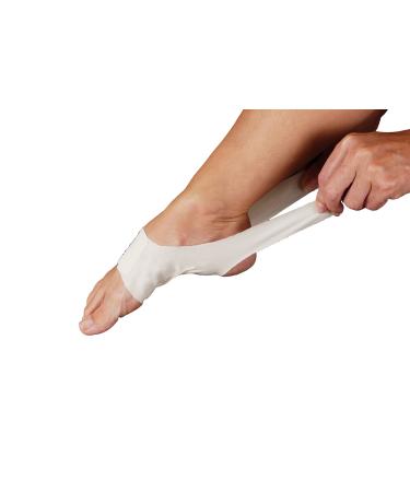 Quick Tape Plantar Fasciitis Support Brace 1-Piece Foot Tape: (Standard-Women's 5 to Men's 11)