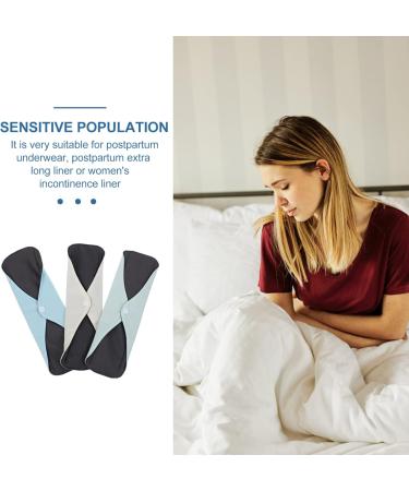 Excart 3-Piece Washable Reusable Menstrual Pads & Sanitary Towels - Eco-Friendly Tea Towels Included - Buy Online on GoSupps.com