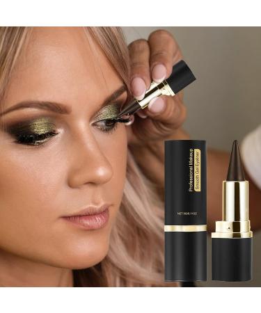 Pen Eye Liner Smudge Proof Natural Cream Precise Tip Eye Liner Waterproof Eyeliner Cream Moisturizing And High-Pigmented Cream Liner Eye Makeup for Mother Wife Girlfriend Brown - Buy Online on GoSupps.com