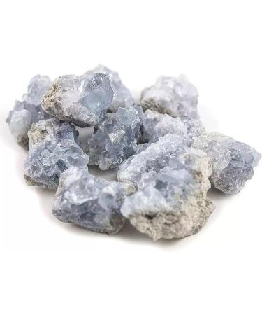 Natural Crystal Rough Wholesale Natural Raw Blue Celestite Geode Crystal Cluster Stone Home Decoration 120g-200g 1pc - Buy Online on GoSupps.com