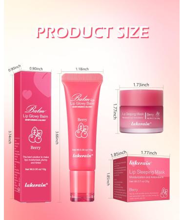 LYSdefeu Moisturising Lip Balm & Lip Mask Set Hydrating Lip Glowy Balm and Lip Sleeping Mask Lip Treatment Lip Care for Whitening Lip Wrinkles Gift Set for Women Grapefruit Set 03 #Grapefruit - Buy Online on GoSupps.com