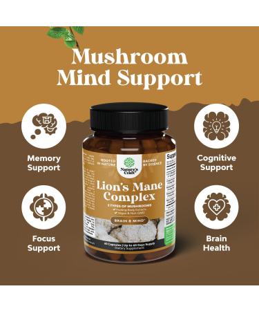 Bundle of Matrix Nootropic Brain Supplement for Memory and Focus Enhancement. Vitamins for Mental Health & Clarity and Advanced Lion's Mane Mushroom Supplement Capsules for Brain Health & Focus - Buy Online on GoSupps.com