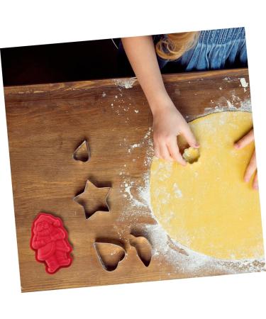 PRETYZOOM 2 Pcs Baking Mold Christmas Cookie Shape Christmas Resin Moulds Xmas Silicone Xmas Embossing Silicone Christmas Chocolate Molds Sandwich Xmas Molds Candle Silica Gel Fudge 18.2X11.5X3CM As Shown - Buy Online on GoSupps.com