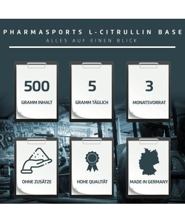 500g Pure Citrulline Base - 100% Vegan Powder for Enhanced Fitness | Boost Arginine & Blood Circulation - Buy Online on GoSupps.com