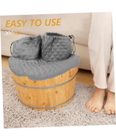 PLAFOPE Thermal Insulation Foot Bath Cover Foot Soak Bucket Cover Foot Basin Hood Foot Bucket Protectors Bucket Holder Foot Tub Cover Sauna Foot Bath Accessory Bucket Covers Bucket Sleeve - Buy Online on GoSupps.com