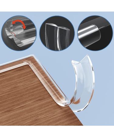Edge Protection for Babies - Transparent Self-Adhesive Silicone Strips for Drawers & Cupboards (2m) - Buy Online on GoSupps.com
