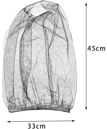 Perfeclan Head Network Mesh Fishing Gear - Cold Protection Breathable Neck Net for Hiking - High Visibility Durable Green Design - Buy Online on GoSupps.com