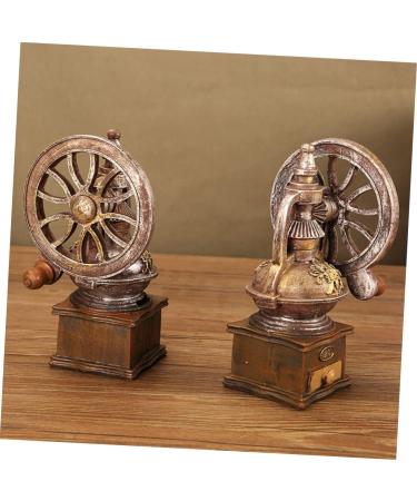 Cabilock Desktop Bookcase 1pc Model Style Home Yellow Resin Coffee Photo Props Vintage Bar Miniature Figurine Maker Shop for - Buy Online on GoSupps.com