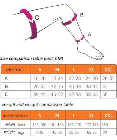 MDRCG Compression Support Stockings for Men & Women - Thrombosis Relief XXL Size Toe Area Support - Buy Online on GoSupps.com