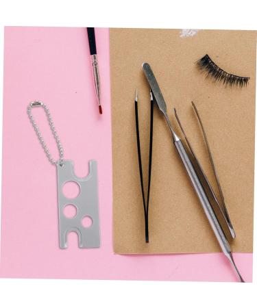 FRCOLOR 1 Set Grafting Eyelash Tool Flat Bottle Opener Lash Glue Bottle Plug Essential Oil Key Tool Lash Adhesive Remover Lash Glue Rings Essential Oil Opener Metal Roller Plastic Bottle - Buy Online on GoSupps.com
