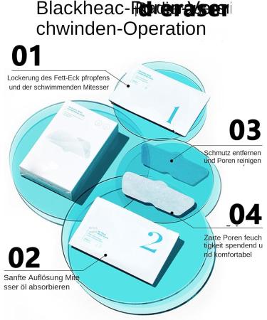 Generisch Natural Gentle Nose Cleanser 5 Sets Per Box Nose Pore Strips Nose Remover for All Skin Types - Buy Online on GoSupps.com