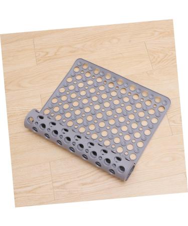 Alipis 1pc Bath Mats for Tub Floor+mats+for+Home Suction Bathroom Mat Bathtub Mat Carpet Sucker Square Grey 75*43cm - Buy Online on GoSupps.com