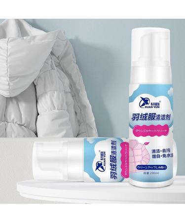 MISOYER Down Wash Detergent - Dry Fast Water Free Natural Down Jacket Cleaner Spray 7.04 oz Down Cleaner Wash and Care Spray for Cloth Deep Cleansing and Brightening - Buy Online on GoSupps.com