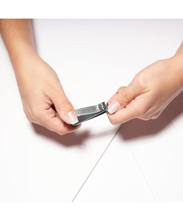 Tweezerman 4pce Glass Manicure Set - Professional Nail Kit for The Perfect Nails Includes Glass Nail File & Buffer Nail Clippers Pusher Suitable for Women Men & Teenagers - Buy Online on GoSupps.com