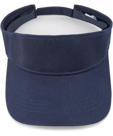 Buy Zylioo XXL Visor Cap - Sun Protection Visor for Large Heads (62cm) | Navy Blue Sports Cap - Buy Online on GoSupps.com