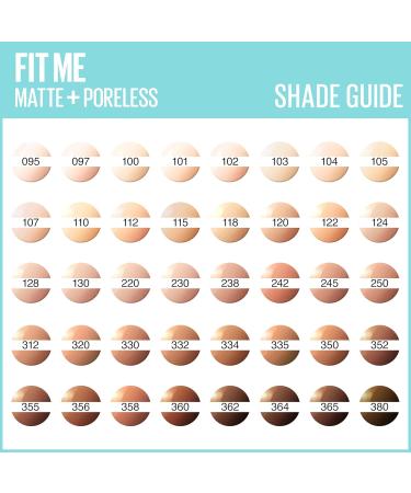 Maybelline Fit Me! Matte & Poreless Makeup No. 238 Rich Tan - 30ml Liquid Foundation for All Skin Types Lightweight Moisturizing Coverage - Buy Online on GoSupps.com