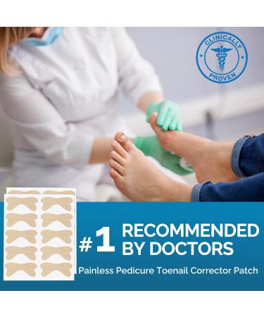 Ingrown Toenail Corrector Treatment Patch - 50 Pcs | Glue-Free Pedicure Tool - Buy Online on GoSupps.com