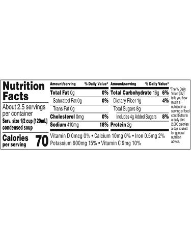 Campbell's Healthy Request Tomato Soup 10.75 oz - Low Sodium, Heart-Healthy - Buy Online on GoSupps.com