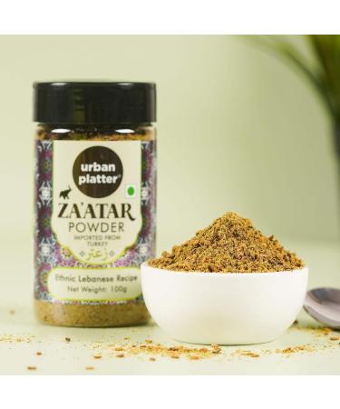 Zaatar cumin powder 100 grams Middle Eastern spice mix spicy spicy and nutty use as a dry rub or spray imported from Turkey - Buy Online on GoSupps.com