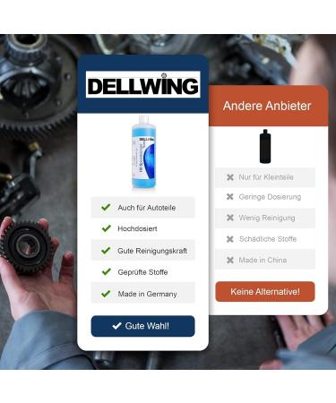 DELLWING HD Special 5 Liter Ultrasonic Concentrate for Cleaning Glasses Jewelry Gold Coins Glass and More Removes Even Tough Dirt - Buy Online on GoSupps.com