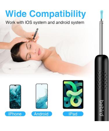 Smart Ear Wax Removal Tool - HD Camera Ear Cleaner with Light | Best Ear Scope for Easy Wax Removal - Buy Online on GoSupps.com