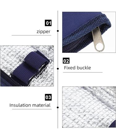 Healifty Insulin Cooler Bag - Diabetic Medication Travel Case - Navy Cooling Bag - Buy Online on GoSupps.com