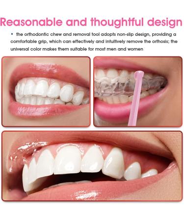 Cobee Aligner Removal Tool Kit - 6 Piece Bear Shaped Chewies for Invisible Braces - Oral Corrector Remover in 4 Colors - Buy Online on GoSupps.com