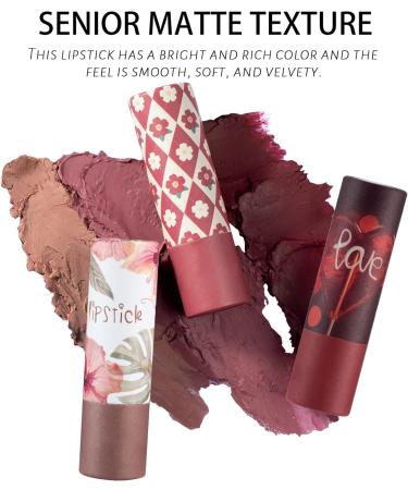 Long Lasting Velvet Lipstick - Waterproof, Non Stick Cup, Nude Shade - High Coverage Lip Color for Women (Umber) - Buy Online on GoSupps.com