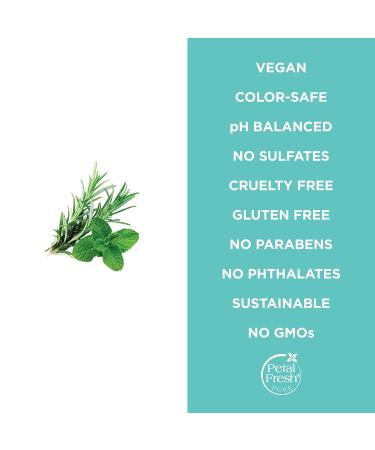 Petal Fresh Pure Rosemary & Mint Shampoo 355ml - Natural Hair Care for All Hair Types | Buy Online Worldwide - Buy Online on GoSupps.com