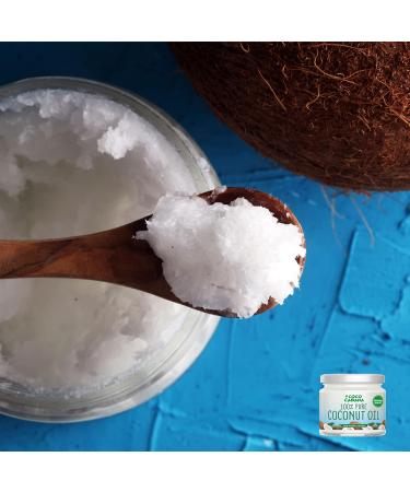 Coco Cabana 100% Pure Coconut Oil 300ml - Vegan, Gluten & Dairy Free Beauty Product for Skin, Hair & Cooking - Buy Online on GoSupps.com