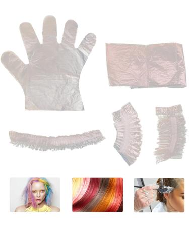 Hair Bleach Kit Hair Dye Kit Disposable Hair Bleach Kit DIY Hair Dying Kit Include Gloves Ear Caps Shower Cap Shawl Hair Dying Accessory Kit for Salon - Buy Online on GoSupps.com