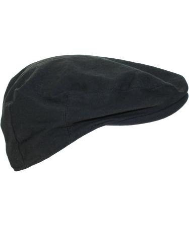 Ted & Jack Large Black Solid Cotton/Polyester Newsboy Cap - Street Easy Traditional Style - Buy Online on GoSupps.com