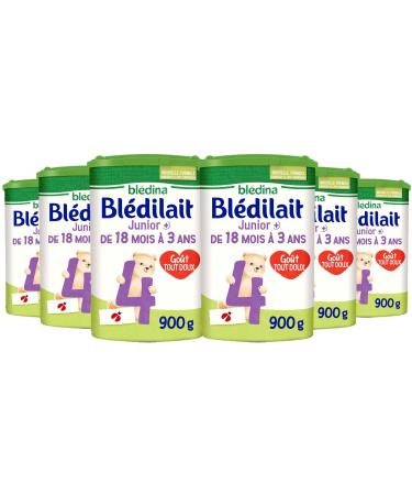 Bl dina Bl dilait Junior 4 Baby Milk Powder 18 to 36 Months 900 g (Box6)
