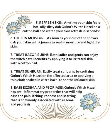 Quinns Alcohol-Free Witch Hazel with Aloe Vera 16oz - Unscented | Natural Skin Toner - Buy Online on GoSupps.com