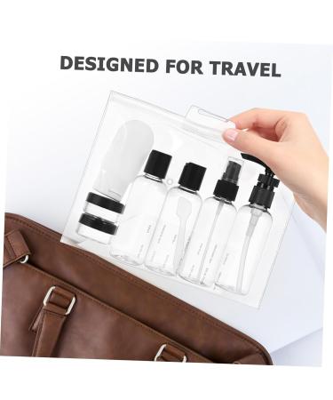 Portable Toiletry Set - Refillable Shampoo Lotion & Body Wash Bottles for Travel | Eco-Friendly Pump & Spray Bottles - Buy Online on GoSupps.com