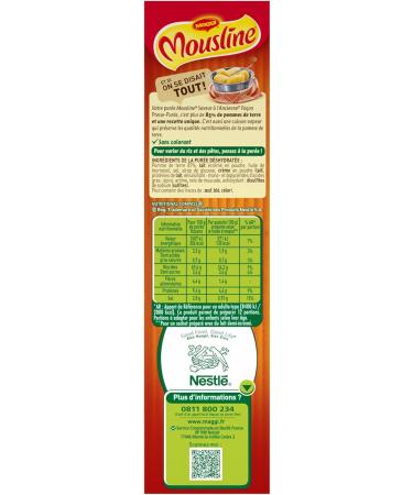 Maggi Mousline Puree Old-Fashioned Press - Puree (3 Sachets) - 375g - Buy Online on GoSupps.com