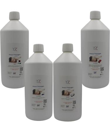 Aroma Massage Oil 1L - Coconut | Medicinal Quality for Massage Physiotherapy & Wellness - International Shipping - Buy Online on GoSupps.com